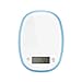 JRPB Báscula de Digital Cocina Balanza de Alimentos Y Pantalla Lcd Diseño Portátil Mini Peso de 2 Kg Máxima / 4,41 de Bang Fácil de Limpiar/blanco