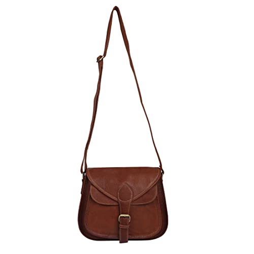 Bolso cruzado de cuero para mujer elegante y práctico miniatura 4