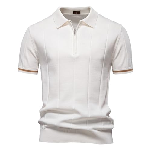 Polo en tricot contre la chaleur, le haut respirant pour homme toujours impeccable