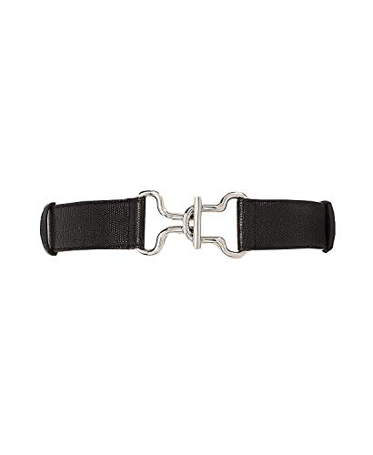 DKNY Adjustable Interlock Belt Black Silver Size One Size