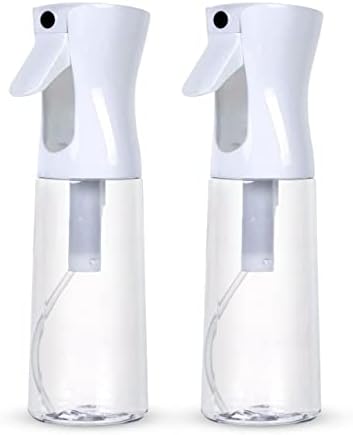 VIGOR PATH Hair Spray Bottle - Continuous Spray Nano Fine Mist Sprayer - Empty Spray Bottle - Reusable Beauty Spray Bottle - Cleaning, Hairstyling & Plants 5oz/150 ml (Pack of 2)