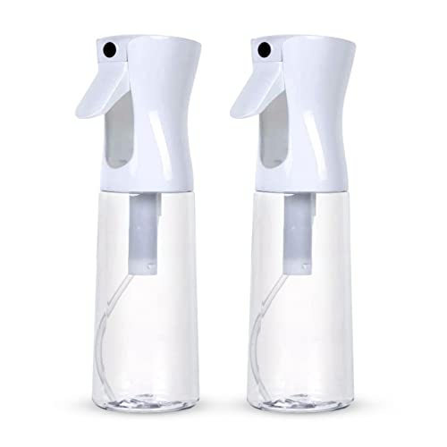 Vigor Path Hair Spray Bottle - Continuous Spray Nano Fine Mist Sprayer - Empty Spray Bottle - Reusable Beauty Spray Bottle - Cleaning, Hairstyling & Plants 5Oz/150 Ml (Pack Of 2) #TOP10