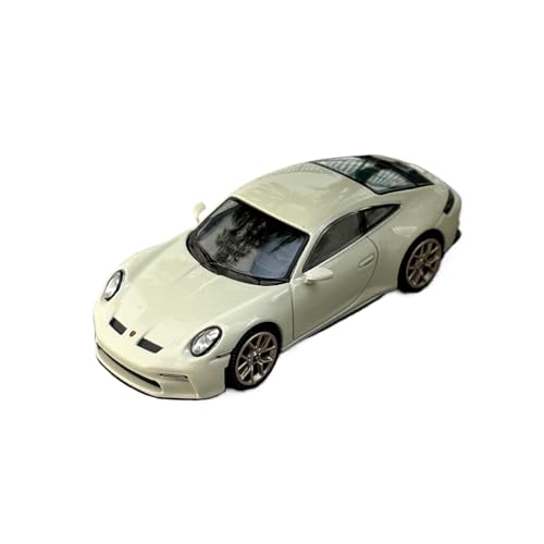 Modèle 911 992 miniature 1:64 en alliage de simulation blanc