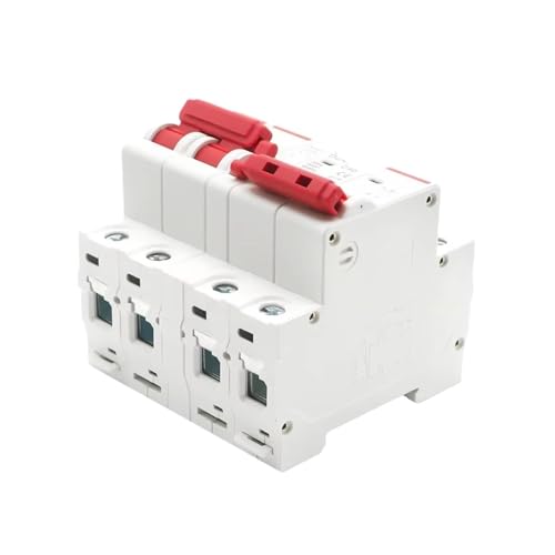 Inverseur source manuel 3P 6A avec sectionneur rail DIN pour groupe lectrogne