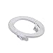 Produktbild Tellaboull Flat Ethernet Netzwerk LAN Kabel Hochgeschwindigkeitsübertragung Laptop Ethernet Kabel Patchkabel für Home Office - Weiß - 1m