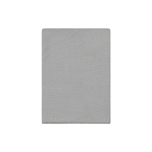 Image of Hudson Baby Unisex Baby Cotton Poly Flannel Burp Cloths Bundle, Farm Friends Grey, One Size