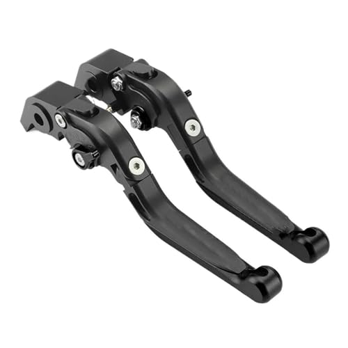 Bremse Kupplung Hebel Für Ducati Für Panigale 1299 1199 959 899 1000 1100 Für Panigale V2 V4 Klapp Bremse Kupplung Hebel Motorrad Einstellbare Lenker Hebel Kupplung Bremshebel Griff(Black)