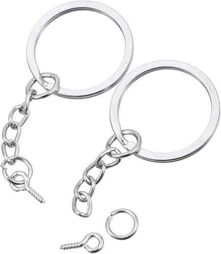Keychain Rings with Chain