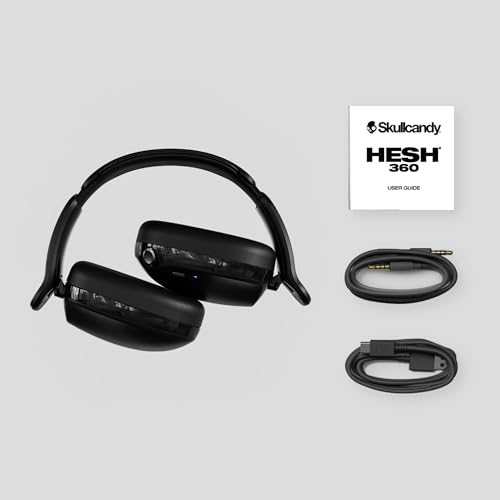 Skullcandy Hesh 360 Wireless Over-Ear Bluetooth Headphones - True Black - image 3