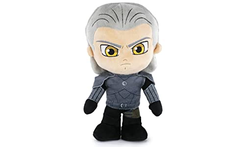 Peluche Geralt The Witcher 28 cm Barrado super soft pour fan