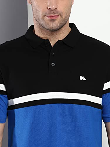 Image of Dennis Lingo Men's Cotton Solid Slim Fit T-Shirt