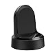 Simpeak Ladegerät Kompatibel mit Samsung Gear S3 Frontier/Classic/Gear S2/Gear Sport/Galaxy Watch, 2 in 1 Ladestation mit USB Ladekabel für SM-R770/SM-R760/R600N/R800/R805/R810 - Schwarz