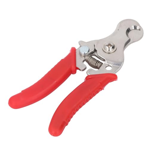 Dioche Pince de Retrait des étiquettes d'oreille en Acier Inoxydable pour Bétail – Outil de Retrait des étiquettes d'oreille sans Effort pour Bovins, Moutons, Chèvres et Porcs – Longueur 13,4 Cm