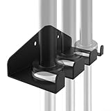 Langlebige, wandmontierte Langhantelablage für Zuhause, Fitnessstudio, um den Trainingsbereich organisiert und sicher zu halten (1 Stück)