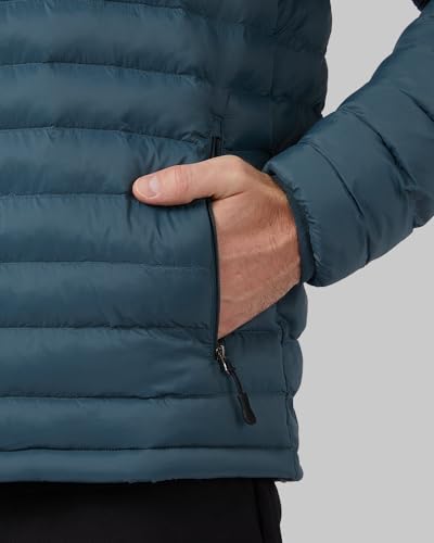 Image of 32 Degrees Men's Lightweight Recycled Poly-Fill Packable Jacket | Zippered Pockets | Layering | Water Repellent