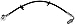 Dorman H622283 Brake Hydraulic Hose Compatible with Select Ram Models
