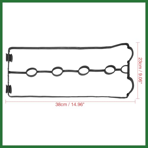 Image of Motoforti Rubber Valve Cover Gasket Sealant Set for Chevy Aveo 1.6L Engine 2004-2008 Long-lasting