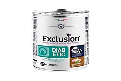 EXCLUSION DOG WET ADULT DIABETIC PORK & PEA ALL BREEDS 200 GR