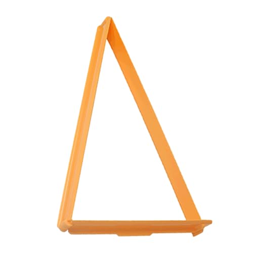 Taglierina per croissant – ABS, 5,71 x 8,86 x 0,87 pollici, triangolare, multiuso | Utensile riutilizzabile per pasta e fondente, per cucine domestiche, panetterie, biscotti, cucina