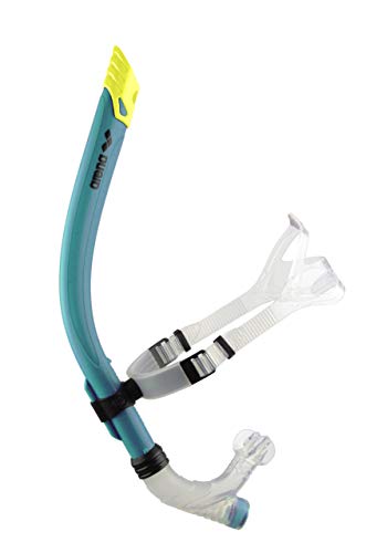 ARENA Swim Snorkel for Swimming Training, Blue, Swim Snorkel, Small