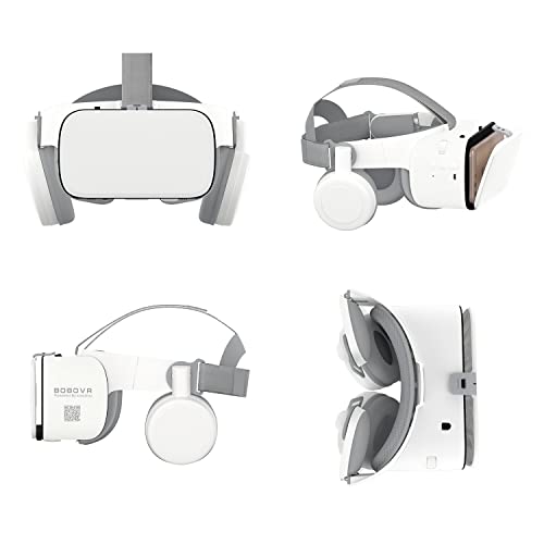 Bobovr Z6 Virtual Reality Headset, 110°Fov Foldable Headphone Imax Vr Headset For 4.7-6.2 Inch Full Screen Smartphone Ios/Android With Game Controller #TOP1
