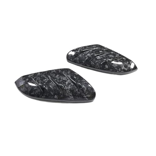 Coques de rétroviseurs extérieurs Civic 10 en finition Forged Grain texturé noir