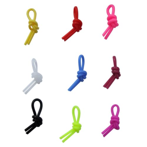Amortiguadores de cuerda contra vibraciones en raquetas de tenis: 20 nudos de silicona.