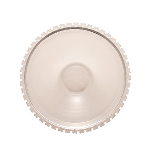 Saladeira de Cristal Coração 21cm x 12cm - Lyor