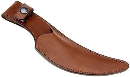 Leather Knife Sheath Designed for NCI Signature Blades - Brown