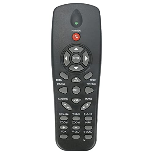 VINABTY IR2804 Projector Remote Control Replace for DELL 1610 1610HD 1209S 1210S 1210X 1220 1410X 1430X 1510X 1610X 4210X 4230X 4310WX MS109S 1609WX M209X M210X M409WX M410HD Remote Control - Image 2