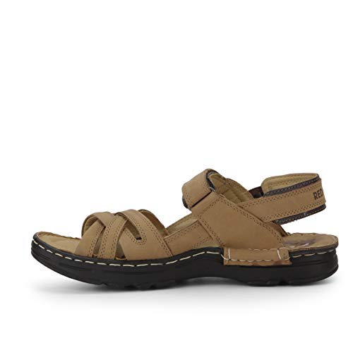 Image of Red Chief Nubuck Leather Casual Slip-On Sandal for Men| RC0317