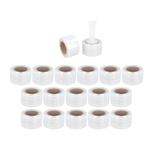 Cast Narrow Banding Stretch Wrap Film Self-Adhering 3 Inch x 1000 Feet x 80 Gauge 18 Rolls