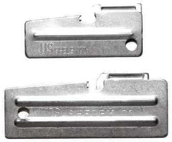 Miniatura 4 de Abrelatas al estilo militar de U.S. SHELBY CO. de Best Glide ASE, paquete combo P-38 y P-51