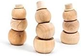 Fruitsuper Stackable Figures, Stackable Snowmen