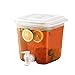 5L Getränkespender mit Zapfhahn, Wasserspender Für Kühlschrank, Wasserkrug mit Wasserhahn, Getränkespender, Getränkespender, großer Wasserkrug-Getränkespender für die Zubereitung von Tees und Säften