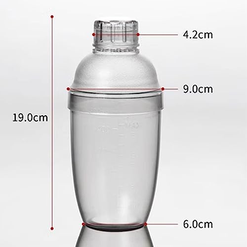 Thickened Cocktail Shaker with Scale Tool Drink Making Cup Mixer M, 500ml, 028086 - Image 2