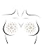 LEG AVENUE NIPPLE016 00222 Adult Sized Costumes, Weiß, One Size