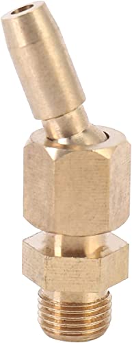 Image of MAXAIR Brass 1 /8 Inch Adjustable Fountain Nozzle - 3mm Ball Joint Jet for Water Curtain - Garden Pond Decoration (Pack of 20)