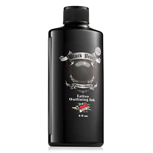 Millennium Moms Tattoo Ink - Black Pearl Outlining Ink - 6 oz