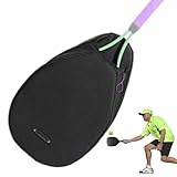 Muuzebsy Bolsa de tenis | Bolsa impermeable para raqueta de tenis, bolsa de raqueta de tenis, mochila de tenis de moda con cremallera suave para hombres y mujeres