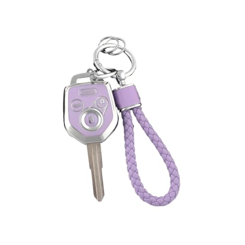 Étui pour clé Subaru anti-choc en TPU violet pour éviter les rayures