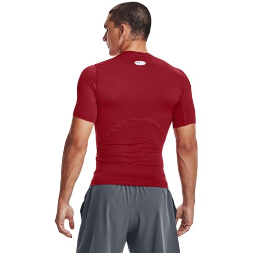 Image of Under Armour Men's UA HG Armour Comp SS Short Sleeve Functional Shirt Quick Dry T-Shirt with Compression Fit