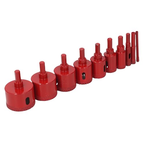 Set de 10 brocas de diamante para cerámica y vidrio miniatura 4
