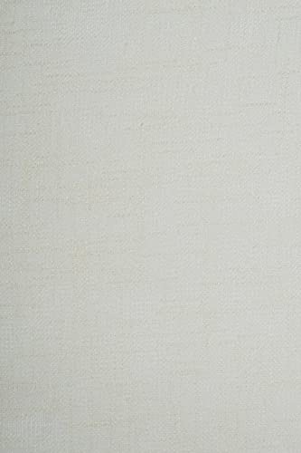 Image of 152 cm Room Darkening Curtain for Window | Thermal Insulated | Cotton Linen Fabric With Rod Pocket | Blackout | Noise Reducing | Header Plain Design Window Single Curtain for Living Room | 5 feet | cream | Pack of 1 | 152 L x 121 W centimeters