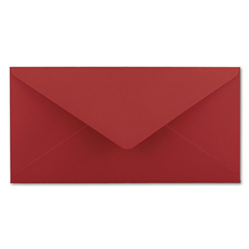 Gummed Envelopes, 14 - Dark Red, 150 Umschläge - Image 4