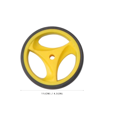 Ruedas de Entrenamiento para Bicicleta y Ruedas Estabilizadoras con Soporte Amarillo y Cinta, Universales para Bicicletas de 12 a 20 Pulgadas, para Equilibrio y Seguridad miniatura 5