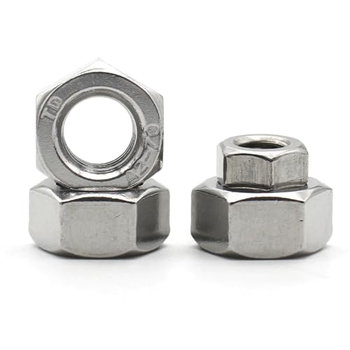 Écrou hexagonal M16 en inox 304 A2-70 pour vis et boulons filetés