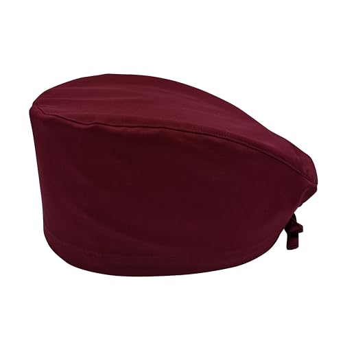 Image of Solid Working Cap Scrub Cap for Women and Men Unisex Surgical Cap Comfortable and Stylish Scrub Hat