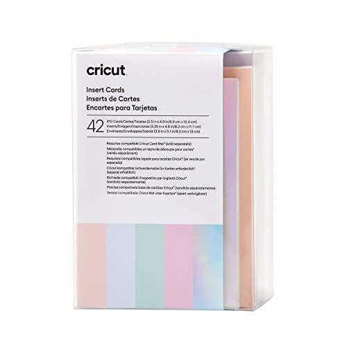 Cricut Insert Cards, 42 Count, Princess