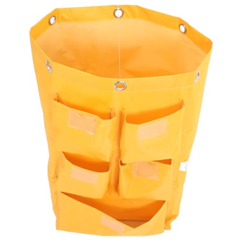 Ipetboom Bolsa de Repuesto para Carrito de Limpieza de Tela Resistente y Reutilizable, Compatible Varios Carritos, para Limpieza en Oficinas y Espacios Públicos